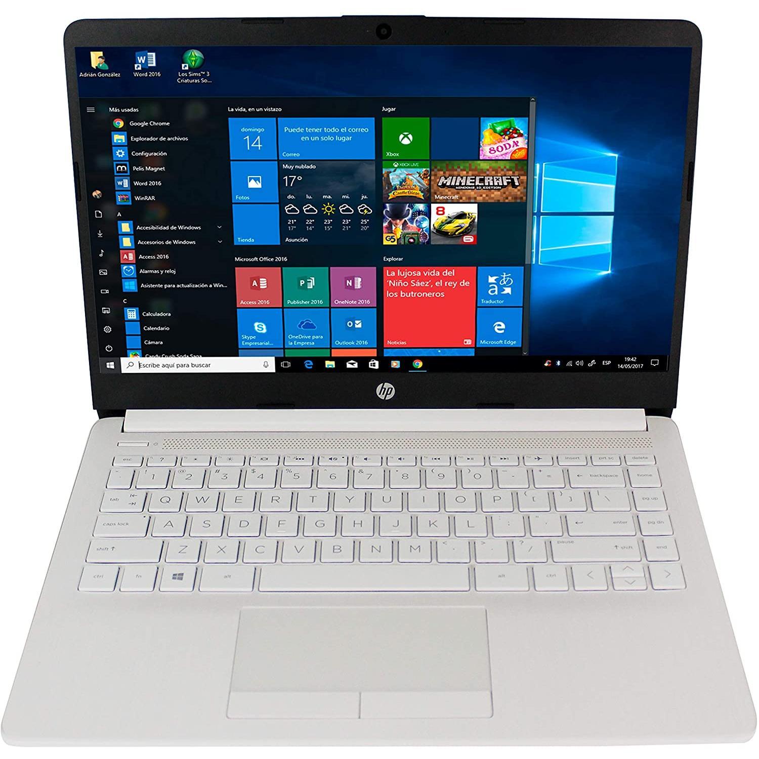 Refurbished Hp Notebook 14dk0012ds 14inch (2017) A49125 4 GB