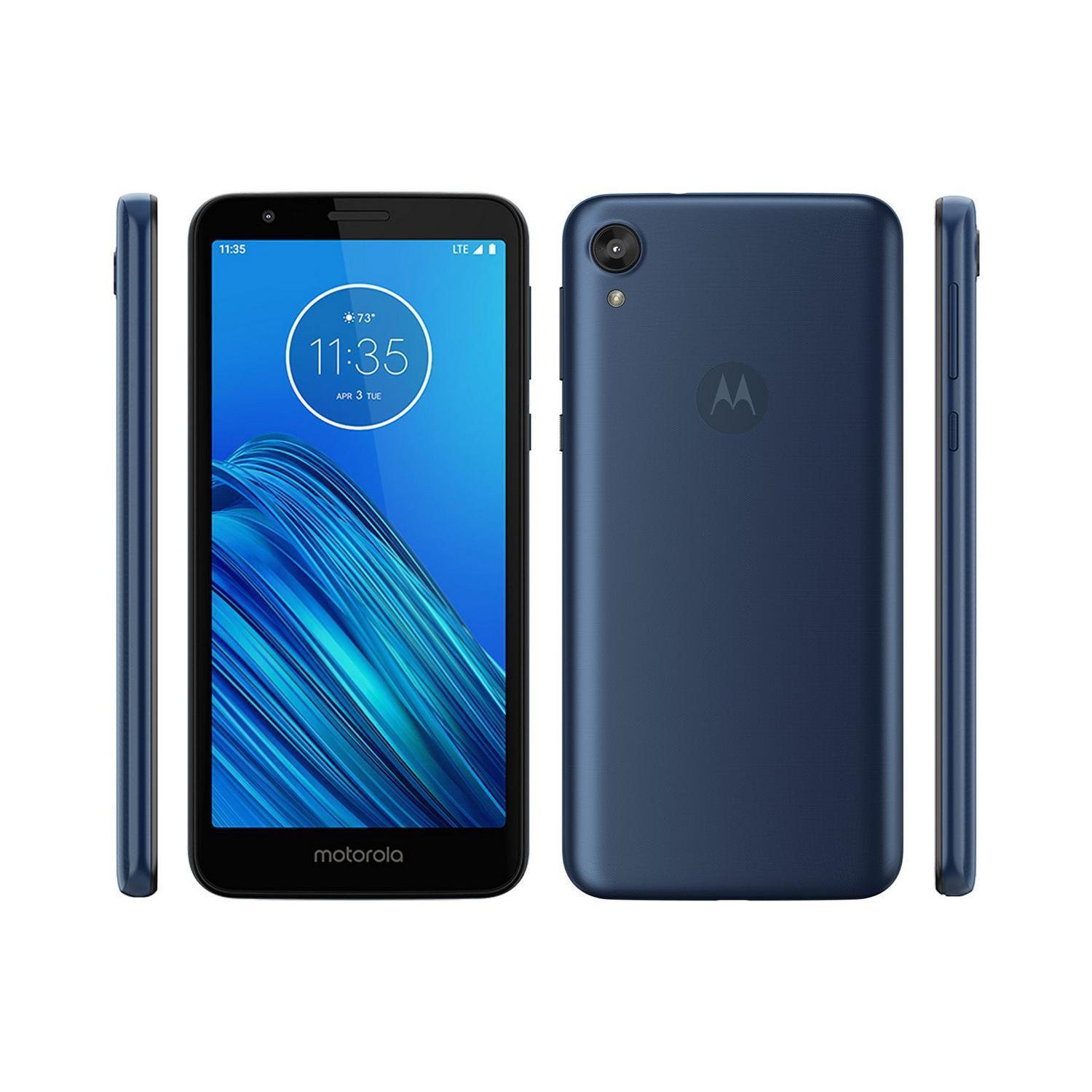 Refurbished Motorola Moto E6 16GB Navy Blue Fully unlocked (GSM
