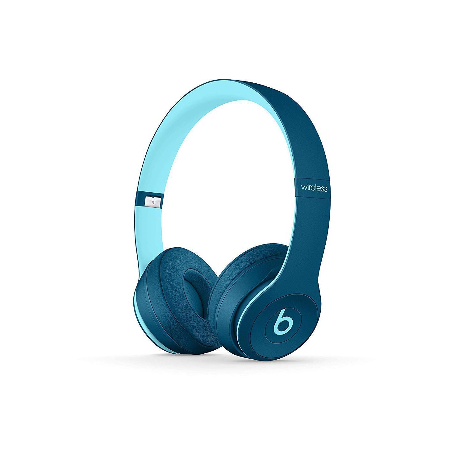Refurbished Beats by Dr. Dre Solo3 Wireless Onear Headphones Pop Blue Back Market