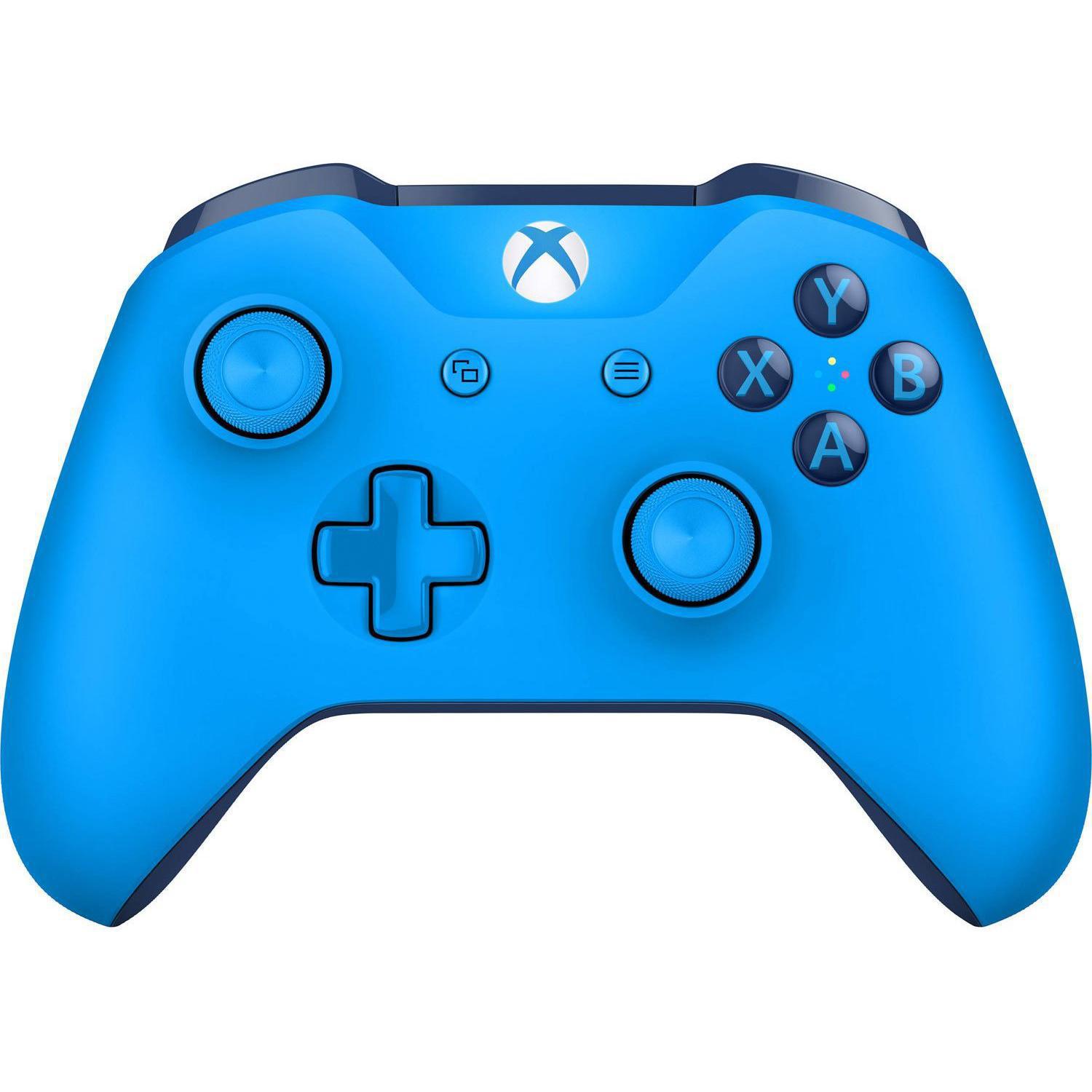 Refurbished Microsoft XBOX One Wireless Video Gaming Controller Blue