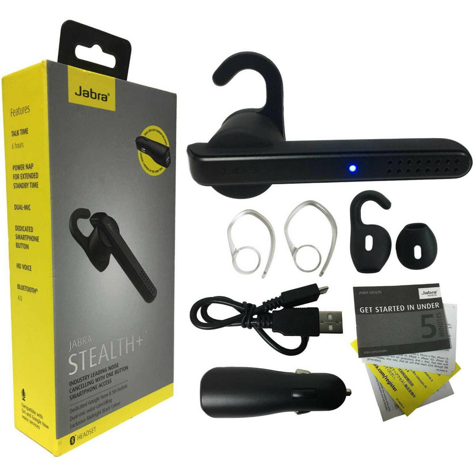 Refurbished Headset Bluetooth Jabra Stealth+ Black Back Market