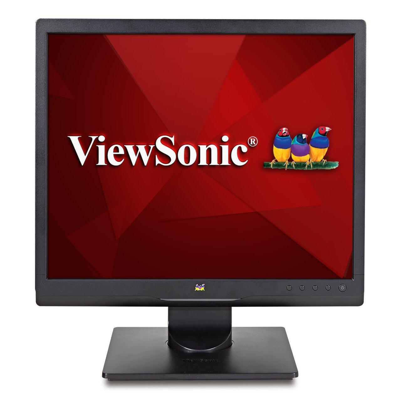 Refurbished Viewsonic 17-inch Monitor 1280 x 1024 LCD (VA708A-R) | Back ...