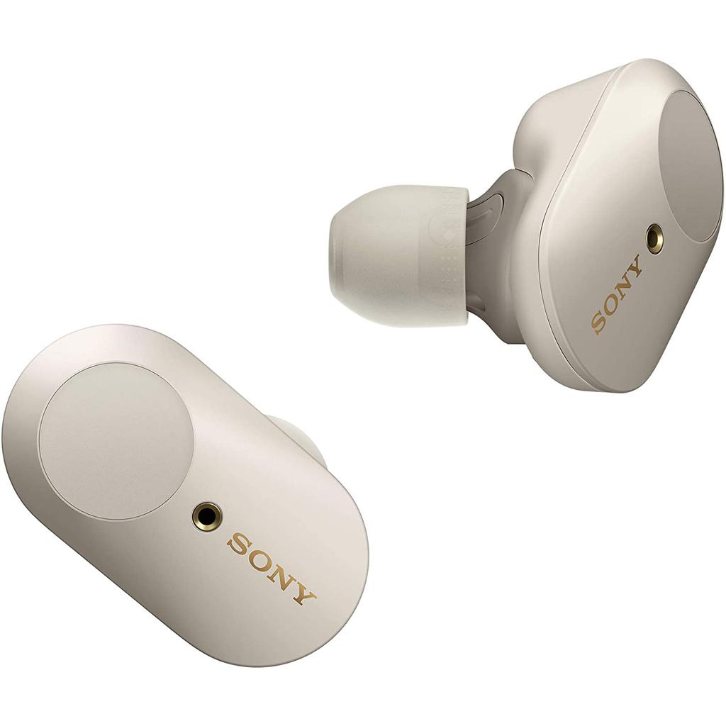 Sony WF1000XM3/S Earbud NoiseCancelling Bluetooth Earphones Silver