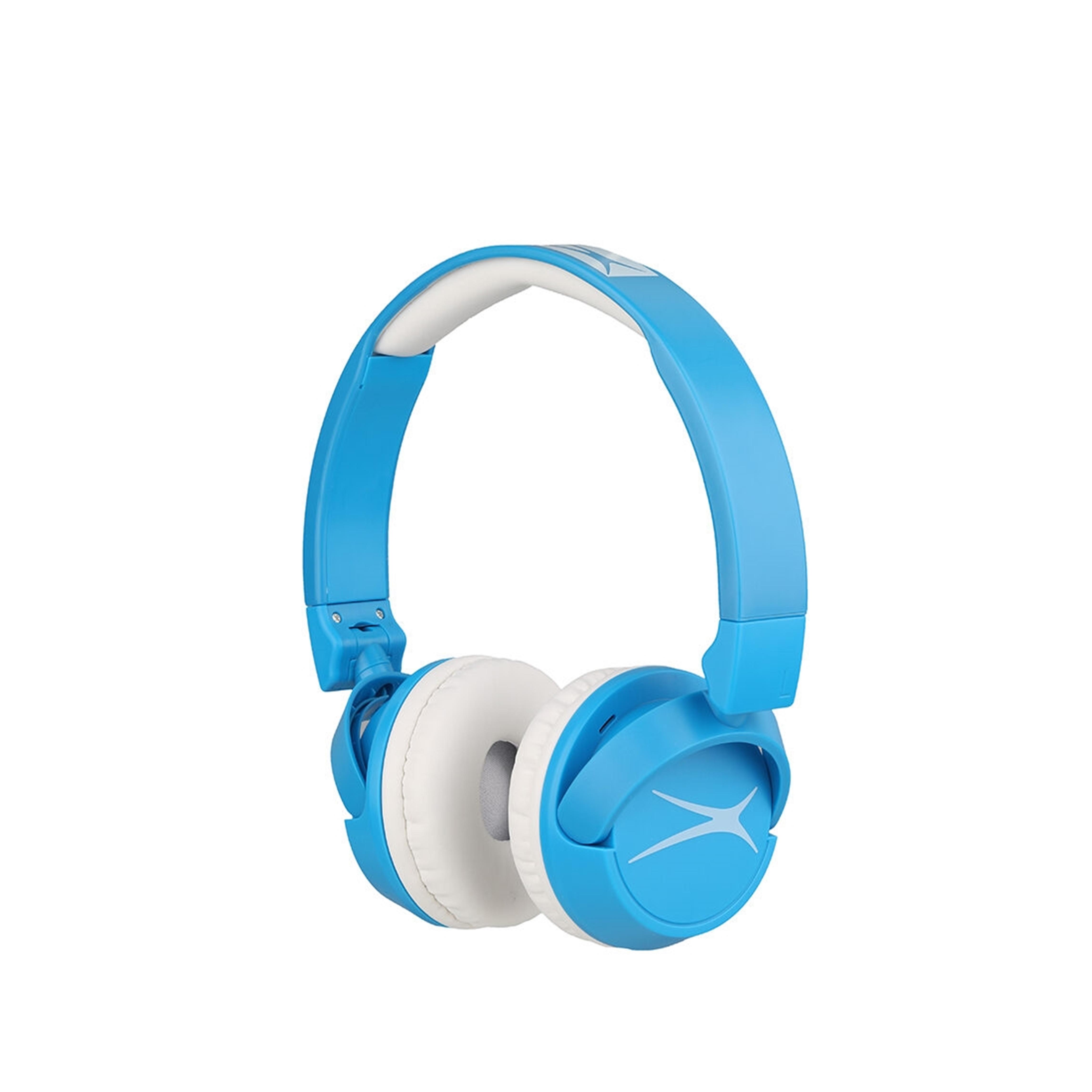 Refurbished Altec Lansing MZX250 BLUB Headphone Bluetooth Blue Back