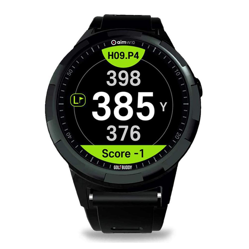 golfbuddy aim w10 smart golf gps watch