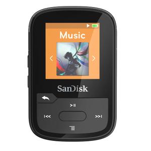 MP3 Player 16GB SanDisk Clip Sport Plus - Black