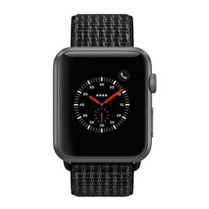 Apple Watch (Series 3) 42mm - Space Black Stainless Steel Case with Black Sport Loop Band