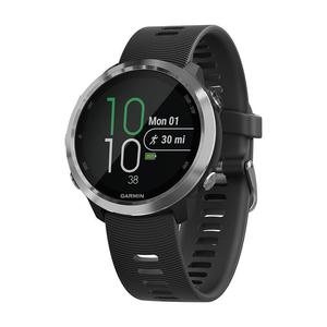 Garmin Forerunner 645 GPS Music + Heart Rate Running Watch - Black/Stainless