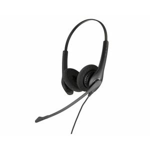Wired Headset Jabra Biz 1500 Duo QD - Black