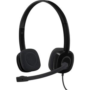 Stereo headset with Microphone Logitech H151 - Black