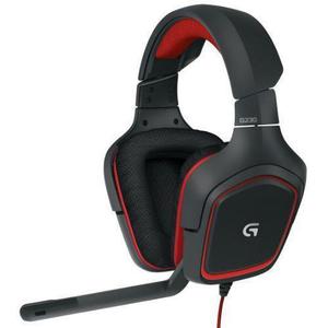 Logitech G230 Stereo Gaming Headset - Black/Red