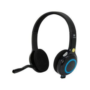 Logitech H600 Wireless Headset with Noise-Cancelling Mic & On-Ear - Black/Blue