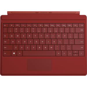 Keyboard Microsoft Surface 3 Type Cover Qwerty Backlit Keys - Red