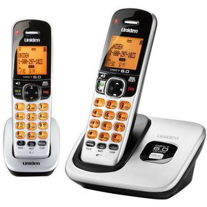 Uniden D1760-2 - Silver / Black - Dect 6.0
