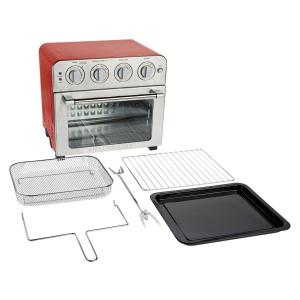 Mini Oven/Air Fryer Wolfgang Puck 669-175 - Red/Silver
