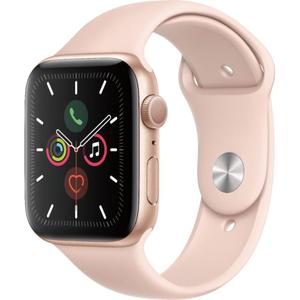 Apple Watch (Series 5) 44mm Gold Aluminum Case - Pink Sand Sport Band
