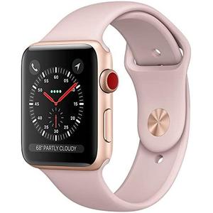 Apple Watch (Series 3) 42 mm - Aluminium Gold - Sport Band Pink