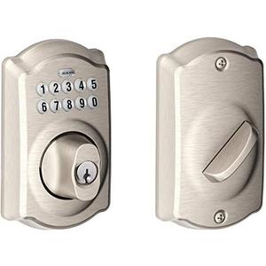 Connected objects Schlage BE365 V CAM 619 - Satin Nickel