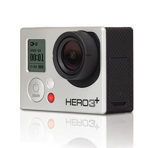 Sport Camera GoPro Hero3+ - Silver + 40 PCS Accessory + Waterproof Case + 8G SD Card + Adhesive Mount + USB Charger + Battery