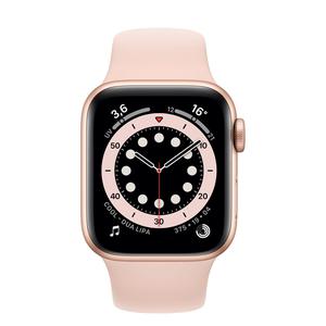 Apple Watch (Series SE) September 2020 40 mm - Aluminium Gold - Sport Band Pink sand