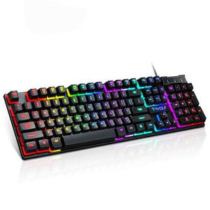 T-Wolf Keyboard QWERTY Backlit Keyboard 220