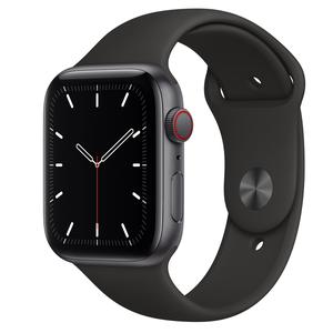 Apple Watch (Series SE) September 2020 44 mm - Aluminum Space Gray - Sport Band Black