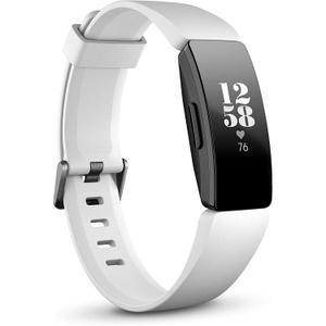 Fitbit Inspire HR FB413BKWT Activity Tracker + Heart Rate - White