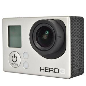 Sport Camera GoPro Hero 3 - Silver + 50PCS Accessory + Waterproof Case + Adhesive Mount + 8G SD Card + USB Charger + Battery