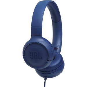 JBL - TUNE 500 Wired On-Ear Headphones - Blue
