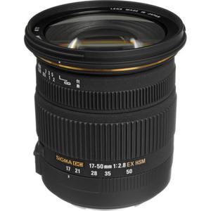Lens Sigma 17-50mm f/2.8 EX DC OS HSM Zoom for Canon - Black
