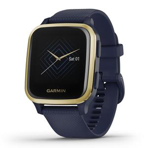 Watch Cardio GPS Garmin Venu Sq Music Edition - Navy/Light Gold