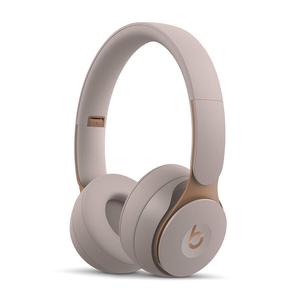 Headphones Bluetooth Microphone Noise Reducer Beats by Dr. Dre Solo Pro Wireless - Gray