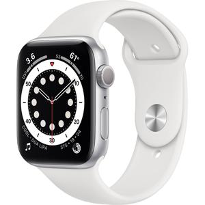 Apple Watch (Series 3) September 2017 42 mm - Aluminium Silver - Sport Band White