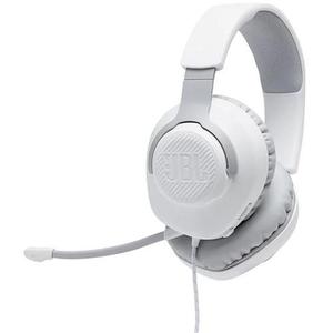 Jbl QUANTUM 100 WAM-Z Noise reducer Gaming Headphone with microphone - White