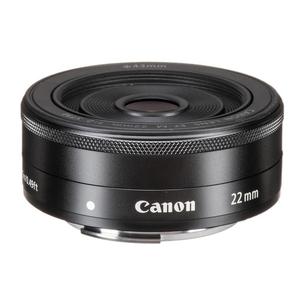 Lens Canon EF-M 22mm f/2 STM Pancake - Black