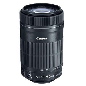 Lens Canon EF-S 55-250 mm f/4-5.6 IS STM - Black
