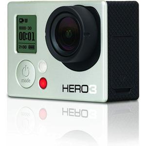 Sport Camera GoPro Hero 3 - White + 40PCS Accessory + Remote Control + Waterproof Case + Adhesive Mount + 8G SD Card + Battery + USB Charger
