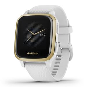 Watch Cardio GPS Garmin Venu Sq - White